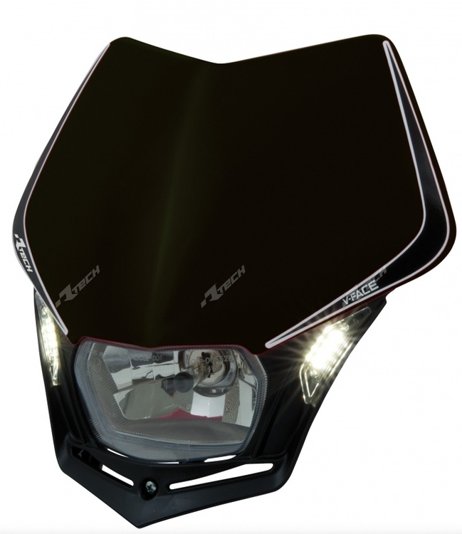 Фар RACETECH V-Face Headlight Led Black